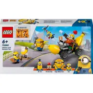 LEGO® Minions: Minionki i bananowy pojazd (75580)