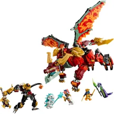 LEGO® Ninjago: Transformujący się smok-robot Wyldfyre (71868) zdjęcie 2