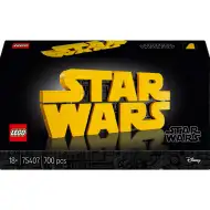 LEGO® Star Wars™: Logo Star Wars™ zbudowane z klocków (75407)