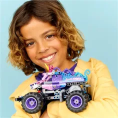 LEGO® Technic: Monster Jam™ Sparkle Smash™ – pojazd z napędem typu pull-back (42220) zdjęcie 5