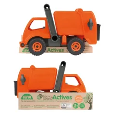 LENA: ECO pomarańczowa śmieciarka 31 cm zdjęcie 5