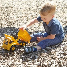 LENA: Eco Actives żółta wywrotka 27cm zdjęcie 2