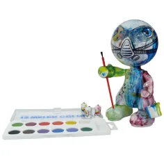 LENA: Empy figurka chłopca do pokolorowania, siedząca, 18 cm zdjęcie 2