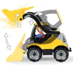 LENA: Maszyna budowlana Truckies z figurką 21 cm zdjęcie 3