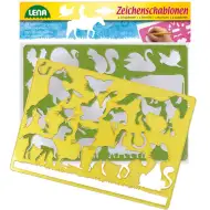 LENA: Szablon do rysowania koni i kotów