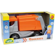 LENA: Truckies śmieciarka z figurką, 22 cm zdjęcie 2