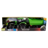 LENA: Worxx Deutz-Fahr Agrotron 7250 TTV traktor z przyczepą w pudełku 74 cm