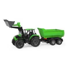 LENA: Worxx Deutz-Fahr Agrotron 7250 TTV traktor z przyczepą w pudełku 74 cm zdjęcie 2