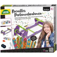LENA: Zestaw do robienia bransoletek z koralików DIY z krosnem i 2000 koralikami