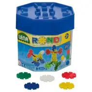 LENA: Zestaw konstrukcyjny Rondi 25 mm, 170 sztuk
