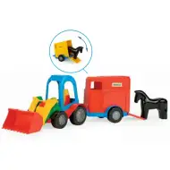 Ładowarka czołowa z przyczepą do przewozu koni 41 cm - Wader