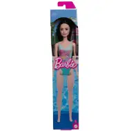 Lalka Barbie Beach w niebieskim wzorzystym stroju kąpielowym - Mattel