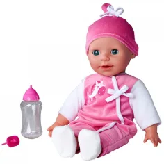 Lalka Laura z dźwiękiem i smoczkiem 38 cm - Simba Toys zdjęcie 2