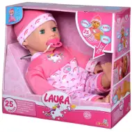 Laura lalka z dźwiękiem i smoczkiem - Simba Toys
