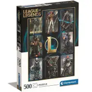 League of Legends: Bohaterowie HQC puzzle 500 elementów - Clementoni