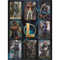 League of Legends: Bohaterowie HQC puzzle 500 elementów - Clementoni zdjęcie 2