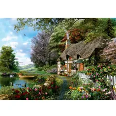 Leśna chatka, puzzle 1000 elementów zdjęcie 2