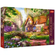 Leśna chatka, puzzle premium plus 1000 elementów - Trefl