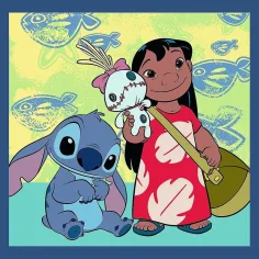 Lilo i Stitch - puzzle 3 w 1: 20, 36, 50 elementów - Trefl zdjęcie 2