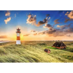 Listi latarnia morska, puzzle premium plus quality 1000 elementów - Trefl zdjęcie 2