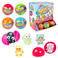 Little Cuties — niespodzianka: urocze zwierzątka w pojemniku w kształcie kuli