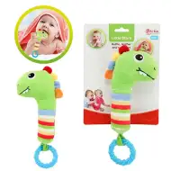 Little Stars: Pluszowy gryzak z dinozaurem