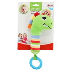 Little Stars: Pluszowy gryzak z dinozaurem zdjęcie 2