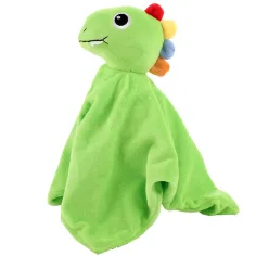Little Stars: Pluszowy śliniaczek z dinozaurami zdjęcie 2