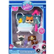 Littlest Pet Shop: Zestaw 3 figurek Spa