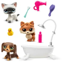 Littlest Pet Shop: Zestaw 3 figurek Spa zdjęcie 3