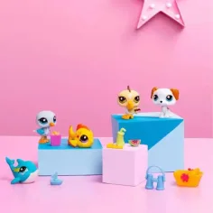 Littlest Pet Shop: Zestaw 5 figurek Seria 1 - Plaża zdjęcie 4