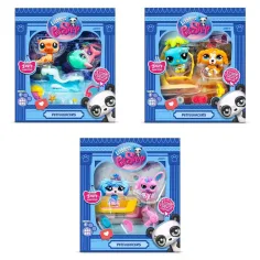 Littlest Pet Shop: Zestaw Petfluencer 2-pak wieloraki 1 szt. zdjęcie 7