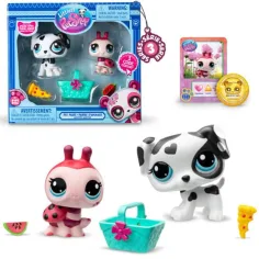 Littlest Pet Shop: Zestaw dwóch figurek zwierzaków S3, różne warianty, 1 sztuka zdjęcie 3