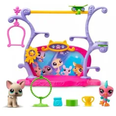 Littlest Pet Shop: Zestaw zabawkowy Utalentowane Zwierzątka z 2 figurkami, seria 1 zdjęcie 2