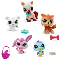 Littlest Pet Shop: Zimowi przyjaciele 5-częściowy zestaw figurek seria 2 zdjęcie 2