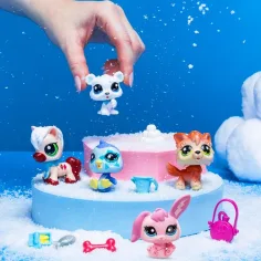 Littlest Pet Shop: Zimowi przyjaciele 5-częściowy zestaw figurek seria 2 zdjęcie 3