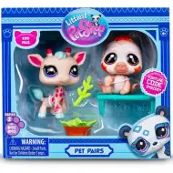 Littlest Pet Shop: Zoo pals - Zestaw figurek Żyrafa i Leniwiec Seria 2