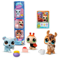 Littlest Pet Shop: zestaw 3 figurek — niedźwiedź polarny, biedronka, lama, seria 4