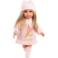 Llorens: Elena, lalka 35 cm w różowej czapce