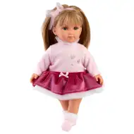 Llorens: Lalka Elena 35 cm w czerwonej spódnicy