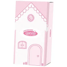 Llorens: Lalka Elena 35 cm w sukience w serduszka zdjęcie 2