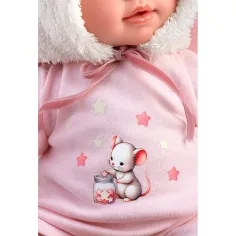 Llorens: Olivia, płacząca lalka 38 cm z kocykiem zdjęcie 5