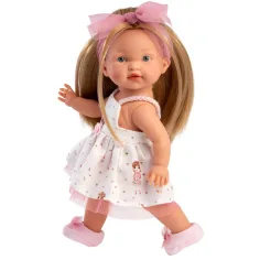 Llorens: Valeria 28 cm lalka w wzorzystej spódniczce zdjęcie 2