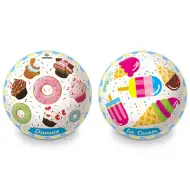 Lody i pączki piłka gumowa BioBall 23 cm