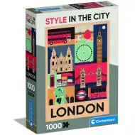 London - Styl w Mieście 1000-elementowe puzzle - Clementoni