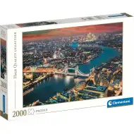 Londyńska fotografia lotnicza HQC puzzle 2000 elementów - Clementoni