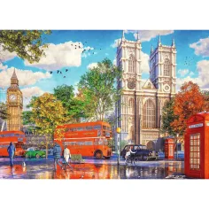 Londyński pejzaż uliczny, puzzle premium 1000 elementów – Trefl zdjęcie 2
