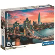 Londyński zmierzch 1500-częściowe puzzle HQC 84,5x59,5cm - Clementoni