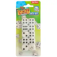 Lucky Games: zestaw 10 kostek do gry