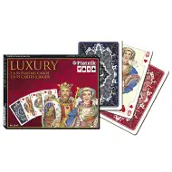 Luksusowe karty do remika - Luxury 2x55 kart - Piatnik